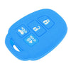 Toyota Camry Blue Silicone Key Cover Housing (2012-2018)