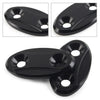 BMW S1000RR (2009-2018)  Black Rearview Mirror Block Off Base Plates Cover