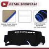 HONDA Shuttle 2015-2024 Sun Protector Pad Black Blue Dashboard Dash Cover Mat