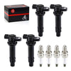 Yamaha WaveRunner FX / FX1000 HO 2004-2008 with Spark Plug Ignition Coils 4Pcs