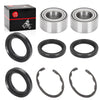 Kawasaki Bayou 300 KLF300 4X4 1989-2005 Front Wheel Bearing Seal Circlip Kit