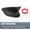 INFINITI Q50 Pair Rearview Mirror Cover Overlay Carbon Fiber Pattern