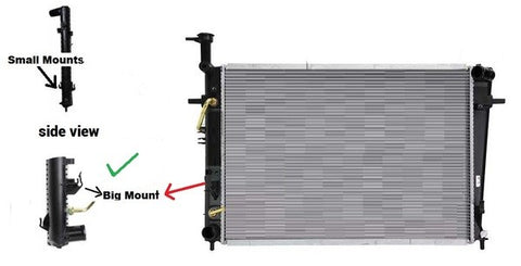 Radiator FOR KIA Sportage KM 2004-2010