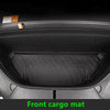 Tesla Model X TPE Black Frunk/Trunk Cargo Liner Pad Mat (2016–2020)