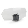 Universal Clear Adjustable Windshield Extension Spoiler Deflector (N/A)