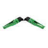 Yamaha R3 R15 R25 MT-03 MT-07 MT-09 XSR700 Rear Passenger Foot Pegs Green