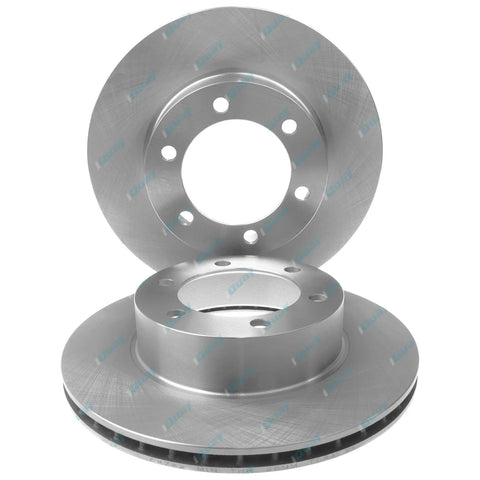 Toyota Landcruiser Prado KZJ95 RZJ95 VZJ95 1996-02 2 Front Disc Brake Rotors
