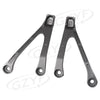 Honda CBR1000RR (2008-2011) - Black Rear Passenger Foot Pegs