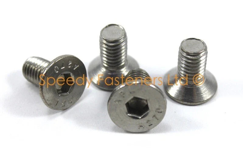 Renault Laguna Clio Megane 4 x brake rotor hub bolts stainless steel screws