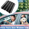 Ford Explorer (2011-2019) Black 6 x Pillar Post Door Window Trim Covers