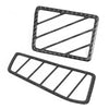 Challenger Carbon Fiber Dashboard Side Air Vent Outlet Cover Trim (2008-2014)