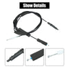 Honda Civic (2006-2011) Black Trunk Lid Fuel Door Release Cable