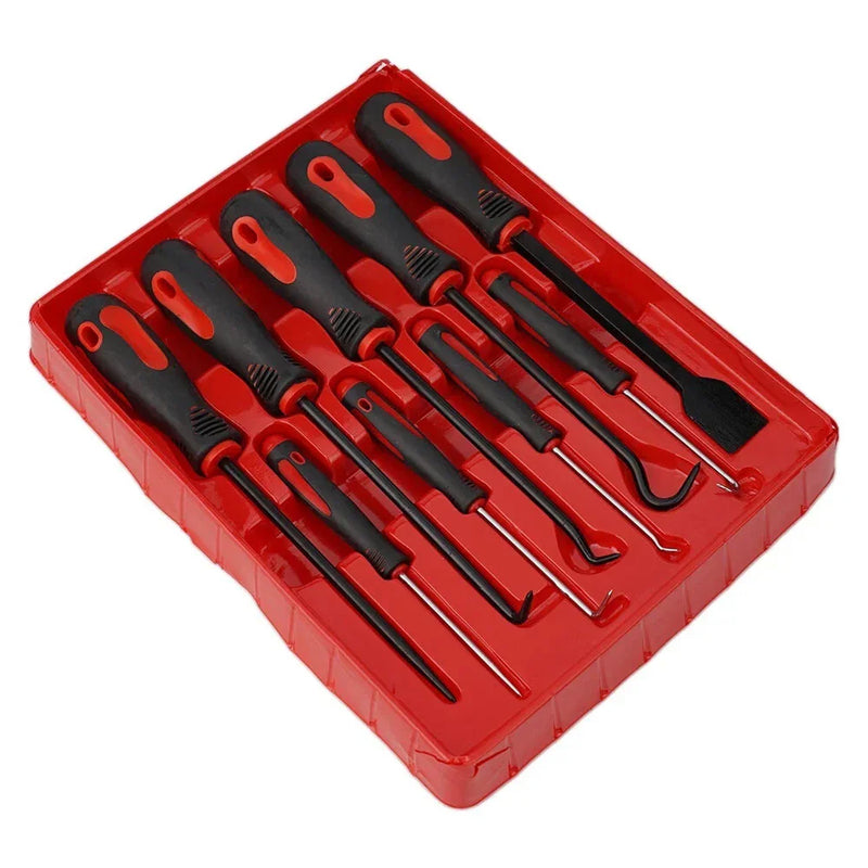 Oil Seal Removal & Scraper Hooks 9 PCS Oil Seal Tool Set