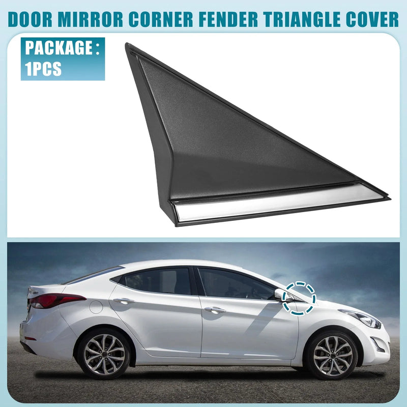 Hyundai Elantra Right Mirror Corner Fender Triangle Cover (2017-2023)