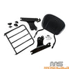 Harley Softail Deluxe Detachable Sissy Bar Luggage Rack Backrest (05-15)