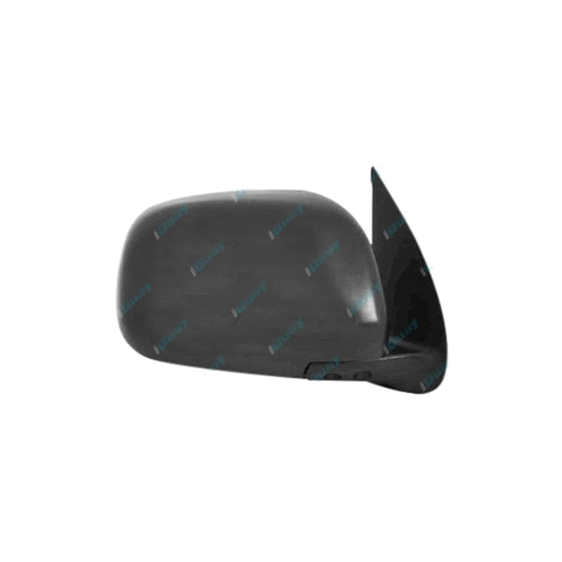 Toyota Hilux 2005-2015 Ute Right RHS RH Black Manual Side Door Mirror