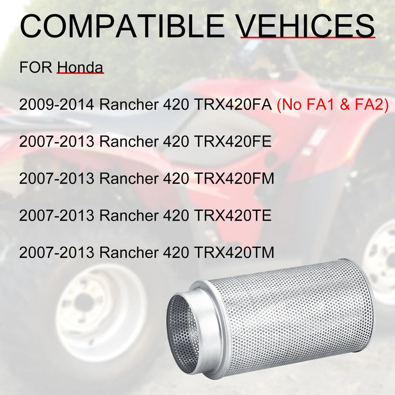 Honda Rancher 420 TRX420FA AIR Filter Guide CLEANER BODY (2009–2014)