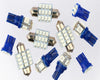 Ford Freestar 11 x Blue LED License Bulbs (2004-2007)