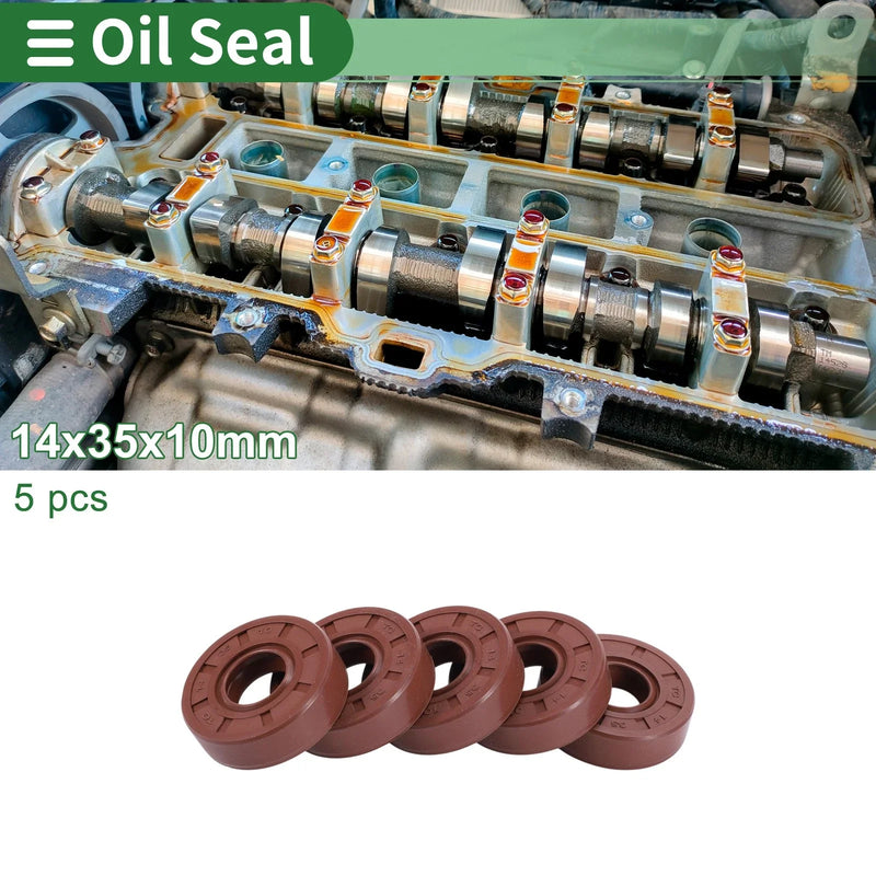Auto Oil Seal / 14x35x10mm / Seal Ring Rotary Shaft Seal Fluorine Rubber