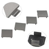 BMW 7 Series (E65 E66) 4 x Front Door Panel Covers in Grey (2001–2008)