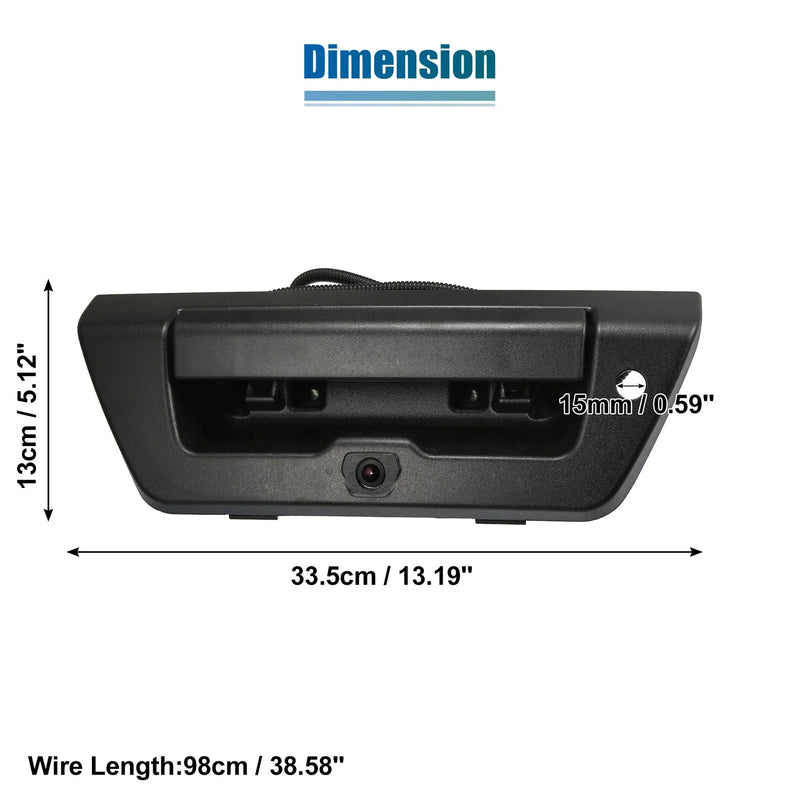 Ford F-150 Car Rear Tailgate Handle with Backup Camera (2015-2017)