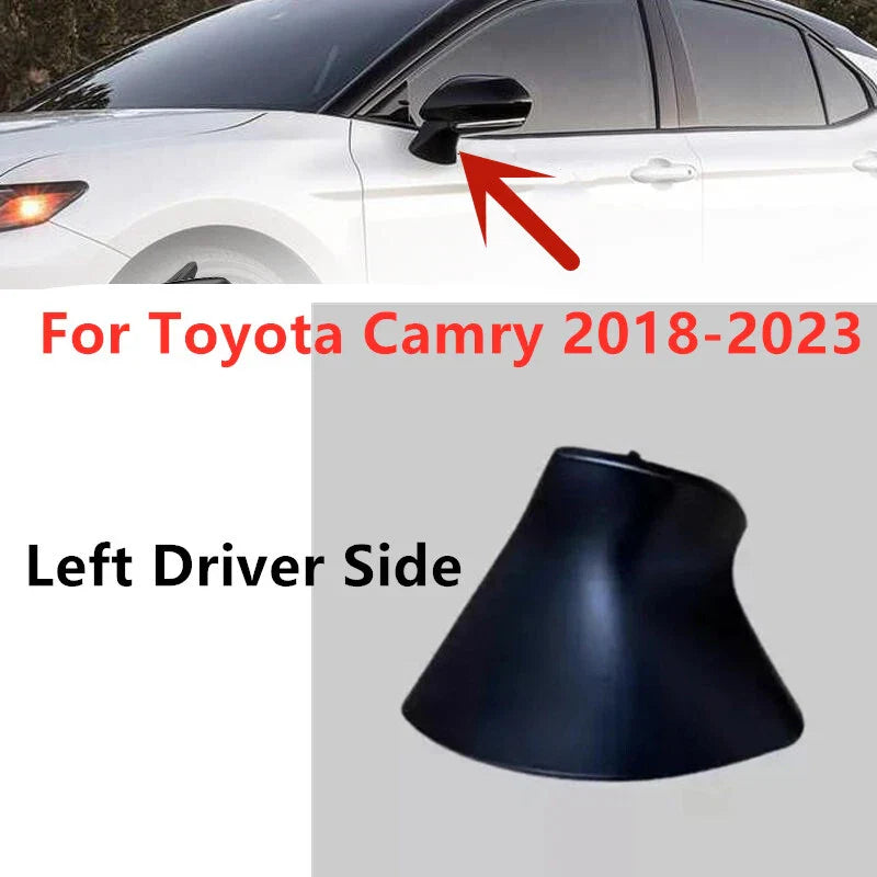 Toyota Camry Left Driver Side Door Mirror Triangle Base Cover (2018–2023)