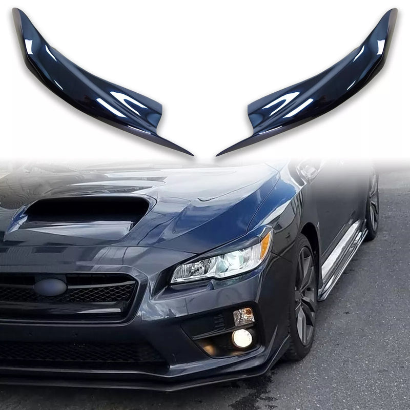 Subaru WRX STI Sedan Eyebrows Headlight Covers (2014-2021)
