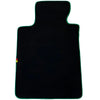 BMW 3 Series M3 E36 with Green Trim Black Floor Mats (1992-1999)