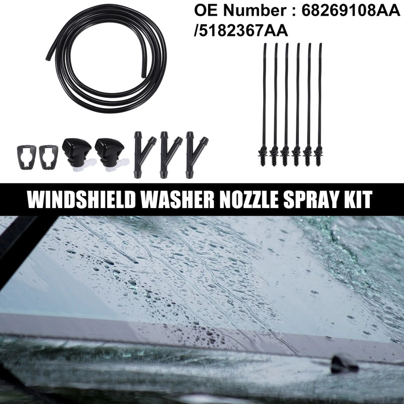 Dodge Durango Windshield Water Nozzle Spray Kit (2023-2023)