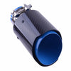 Car - 3.5" OD 2.5" Inlet Exhaust Tip Muffler Pipe