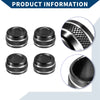 Ford Bronco Sport (2021-2023) 4 Pcs AC Vent Adjust Knob Cover Ring