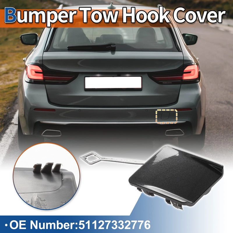 BMW 5-Series F10 Rear Tow Hook Cover (2011-2017)