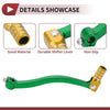 Kayo T6 Green Gold Tone Folding Motorcycle Gear Shifter Lever