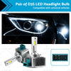 Car D3S LED Headlight Bulbs Conversion Kit (90W)