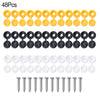 Car Number Plate Fixing Weather Resistant Plate Screws and Hinged Covers