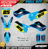 Husqvarna TC 85 (2014-2017) BOOST Style Decals Custom Graphic Kit