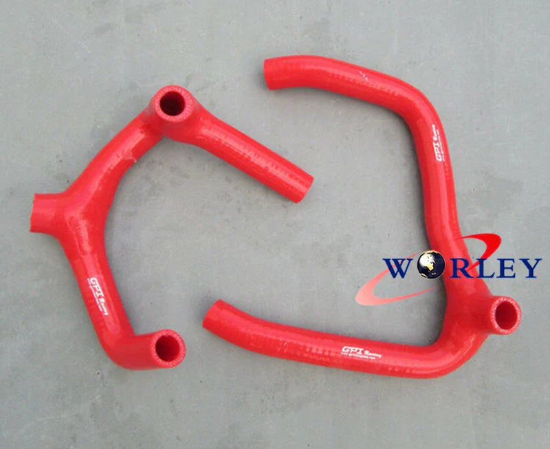 Honda Goldwing GL1500 Red Silicone Radiator Hose (1988-2000)
