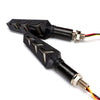 Motorcycle Tail Brake Lamp LED Turn Signal Amber Blinker Lights