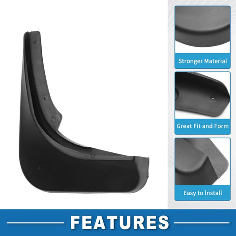 Chevrolet Cruze Sedan Mud Flap Splash Guard (2010 - 2015)