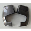 2012+ Ford Transit Custom Van Carbon Look Door Wing Mirror Cover Caps (2012)
