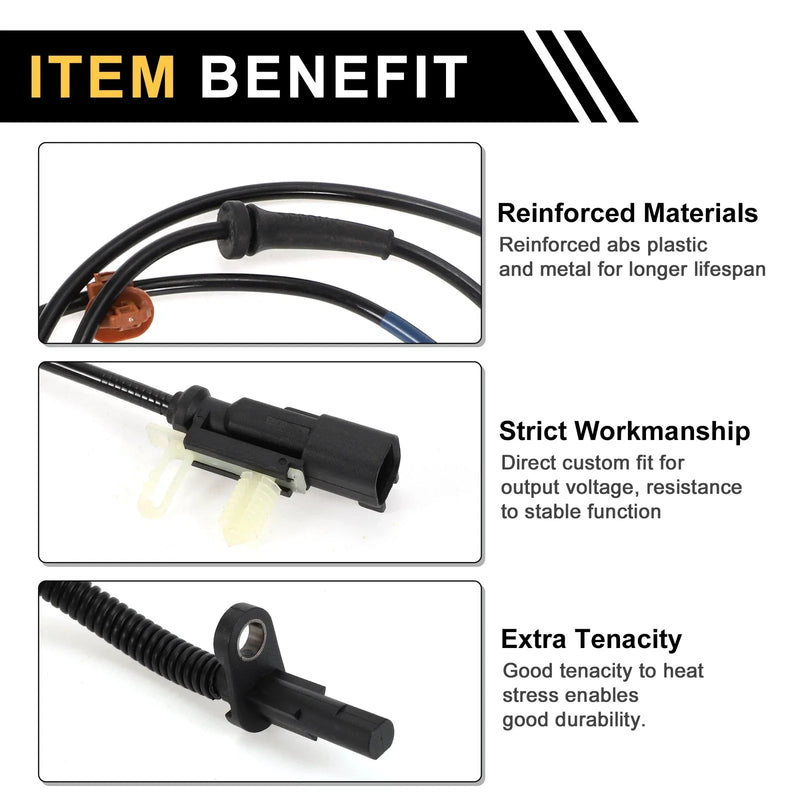 Ford F-450 Super Duty (2011-2013) 1 x Rear Left ABS Wheel Speed Sensor