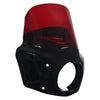 Harley Sportster 883 11" Headlight Fairing w/ Red Windshield (2011-2022)