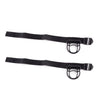 Jeep Wrangler JL TJ JK JLU Black Roll Bar Coat Hanger Hooks (07-22)