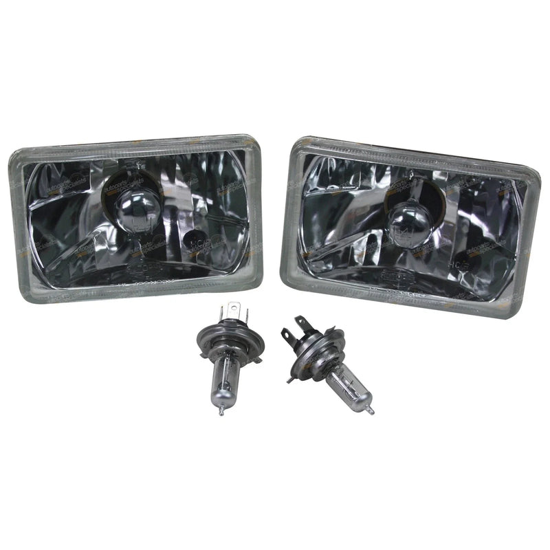 Landcruiser 60 Series Crystal Outer Headlights Halogen H4 60/55w (1980–1989)