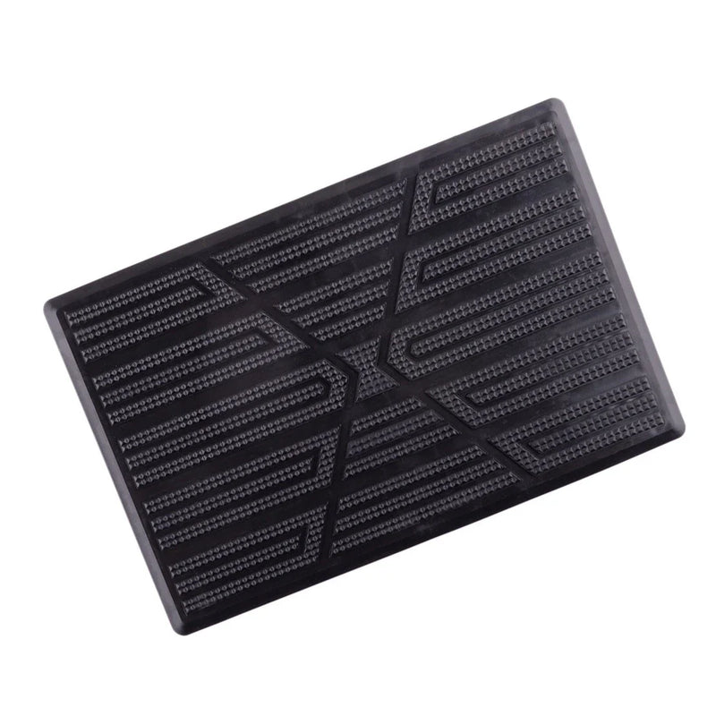 Car Floor Carpet Pad Heel Mat Pedal Patch Cover 25x16cm