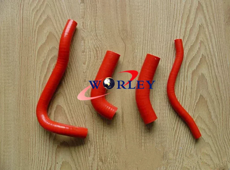 KTM 400 450 520 525 EXC MXC SX Silicone Radiator Hose Kit (2001-2002)