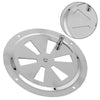 Boat 5 x Stainless Steel Marine Air Vent Butterfly Boat Round Louvered Vent