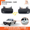 Toyota Hilux Ute Black Front Exterior Door Handle Pair (88-96)