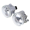 Toyota Prius 2 x Fog Light Lamps with Cover Bezel Trim (2004-2009)
