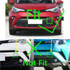 Toyota C-HR Front Bumper Tow Hook Eye Cover Cap / 1 / Front Bumper Tow Hook Eye Cover Cap (2021–2022)